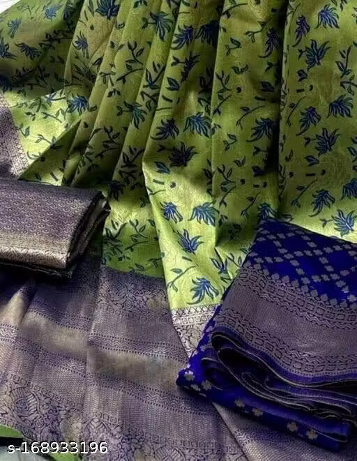 Designer Kanjeevaram Silk Lehenga Saree
