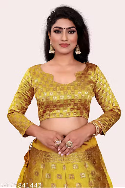 SNEHA CREATION BANARASI LEHENGA CHOLI SET