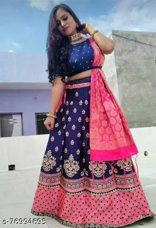 banarasi self design lehenga choli