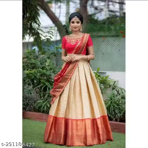 HALF SAREE LEHENGA CHOLI