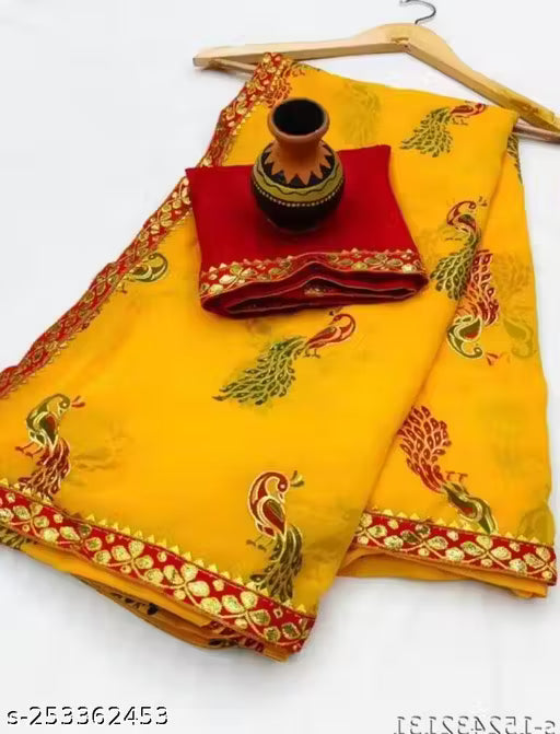 bandhani sarees