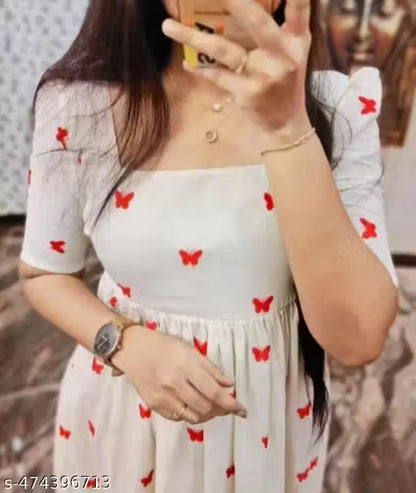 140GM ANARKALI RAYON KURTIS