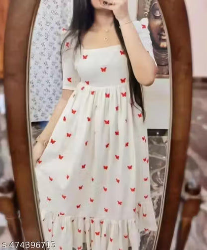 140GM ANARKALI RAYON KURTIS