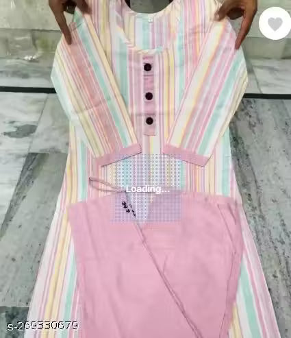 Khadi cottan kurti Sets