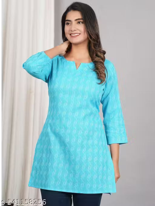 Cotton short kurti combo for women