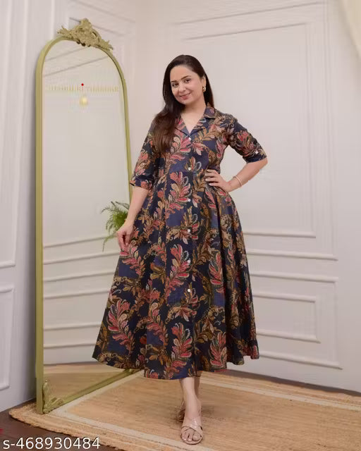 Chic A-Line Kurti SKT 1013 Effortless Style for Every Occasion | A-Line Kurti