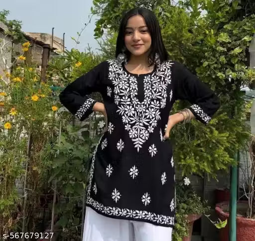 Only Short kurties Embroidery kurtis Ladies wear and Girls Wear pakistani TRENDING KURTIES