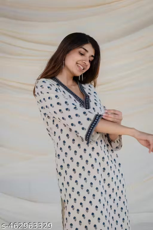 Trending Long Kurtis for Women & Girls – Floral, Cotton, and Daily Wear Styles
