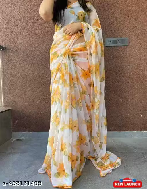 CHIFFON DESIGNER SAREE