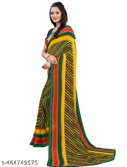 WOMEN'S PRINTED SAREE FOR DAILY WEAR