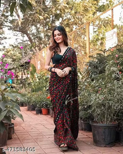 Daily Wear Chiffon Saree