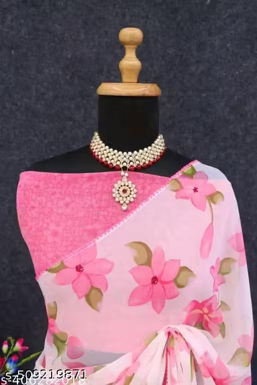 FLOWER DESIGNER SAREE