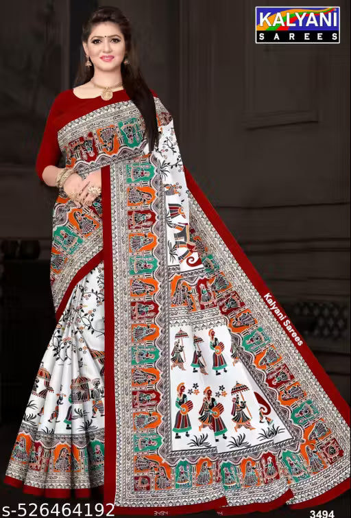 KALYANI SAREES New Trending Pure Cotton Sambalpuri Sarees