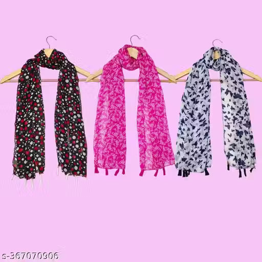 Classy Stylish Women Dupattas pack of 3
