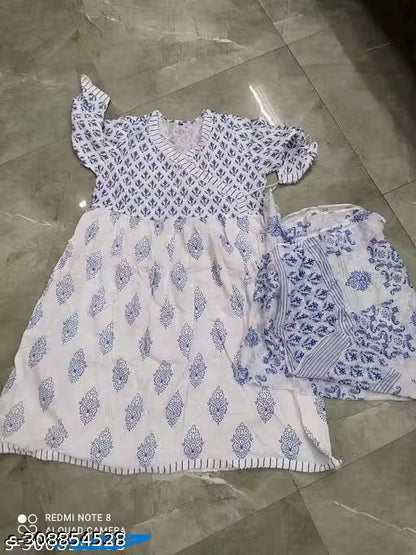ANARKALI KURTI WITH DUPATTA