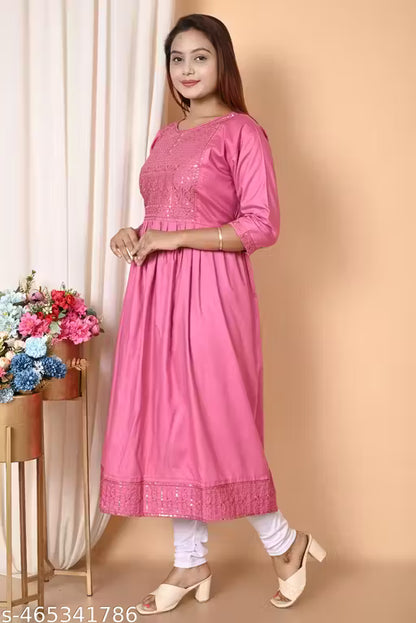 Fairyteller Super stylish and pretty elegant women ethnic kurti