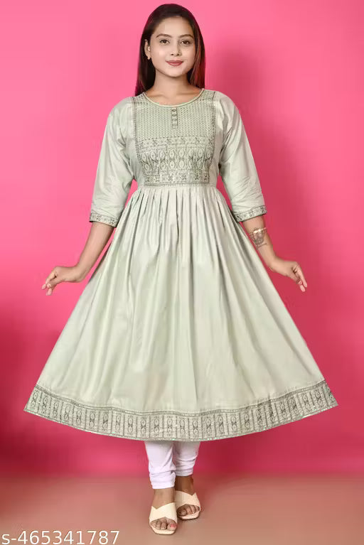 Super stylish and pretty women ethnic kurti