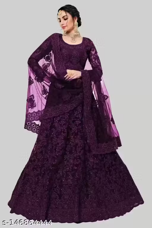 RADHIKA NEW FASTIVAL /WEDDING/PARTY WEAR LEHENGA