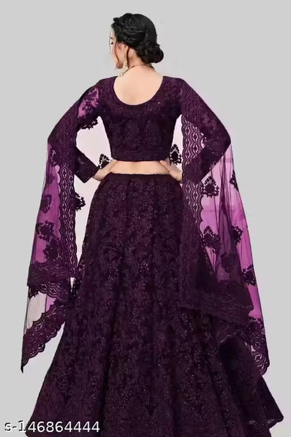 RADHIKA NEW FASTIVAL /WEDDING/PARTY WEAR LEHENGA