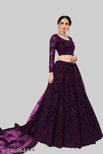 RADHIKA NEW FASTIVAL /WEDDING/PARTY WEAR LEHENGA