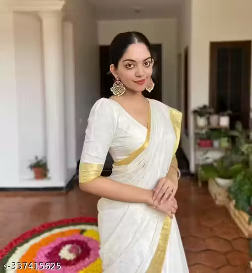 Plain Silk Saree