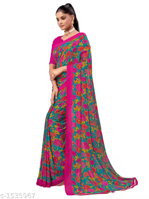 Casual Georgette Saree