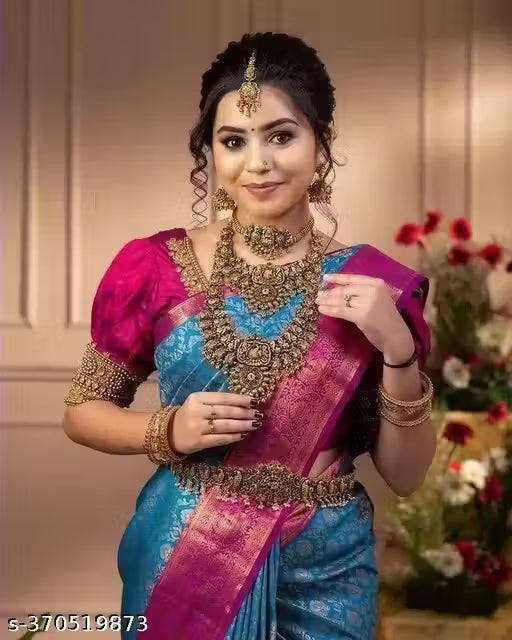 Designer Kanjeevaram Soft silk Saree For Women